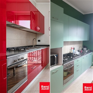 Restyling cucina, living e camera 3