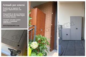 Mobili per esterni ad anta battente e a serranda 27